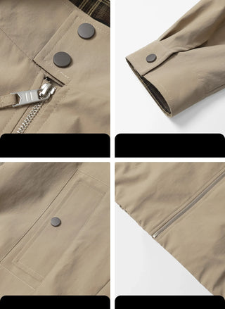 stand collar jacket