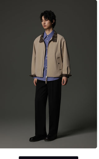 stand collar jacket
