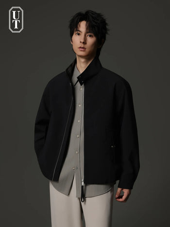 stand collar jacket
