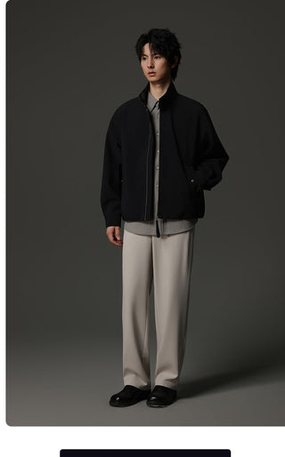 stand collar jacket