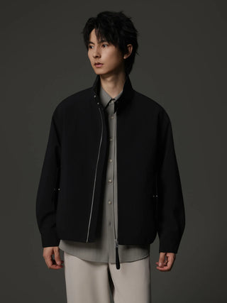 stand collar jacket