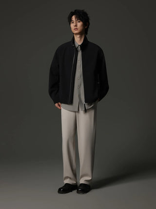 stand collar jacket