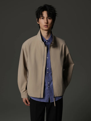 stand collar jacket