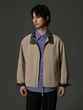 stand collar jacket