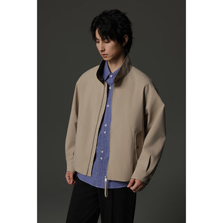 stand collar jacket