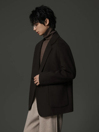 wool leisure suit