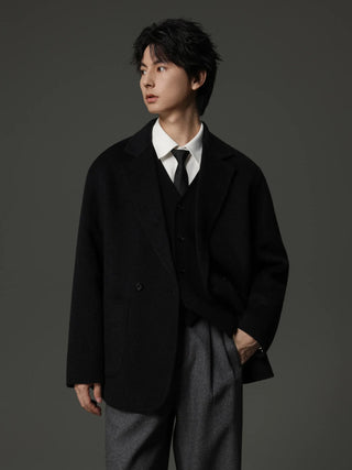 wool leisure suit