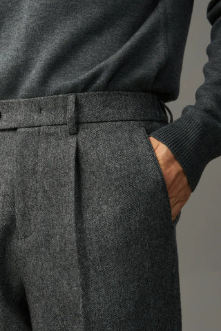 thick woolen pants