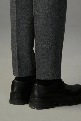thick woolen pants