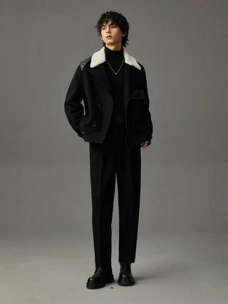 thick woolen pants