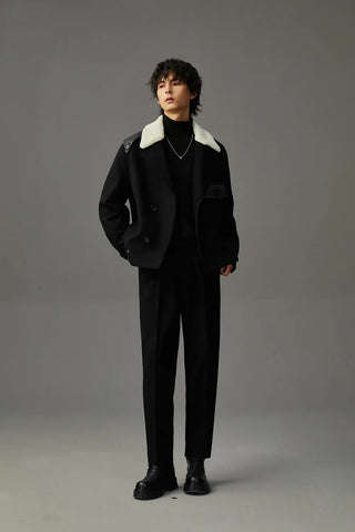 thick woolen pants