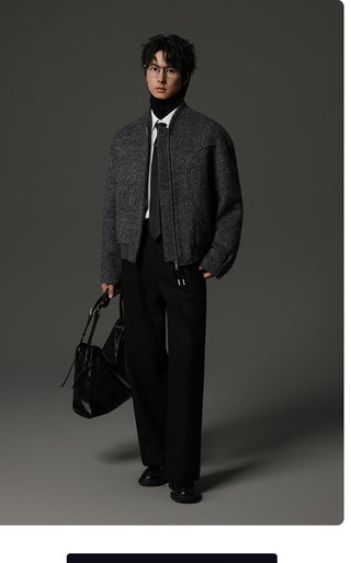 stand collar jacket