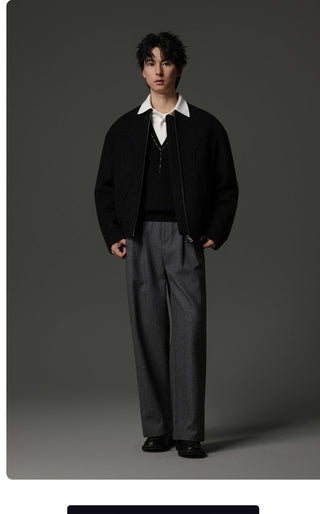 stand collar jacket