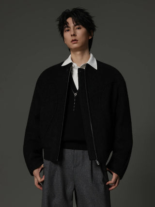 stand collar jacket