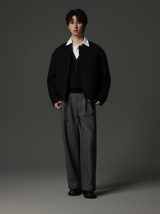 stand collar jacket