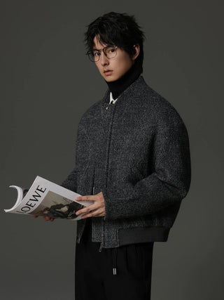 stand collar jacket