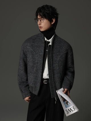 stand collar jacket