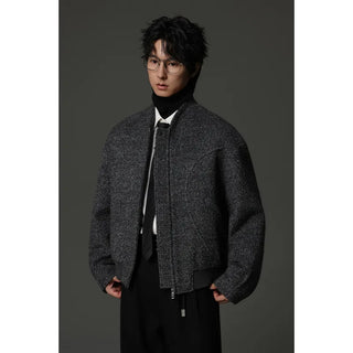 stand collar jacket