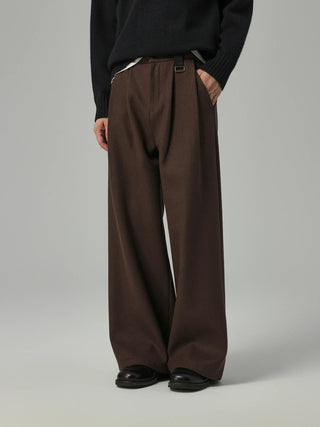 wool casual pants