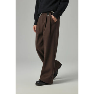 wool casual pants
