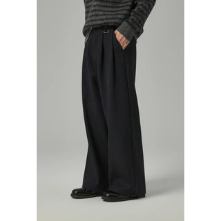 wool casual pants
