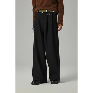 wool casual pants