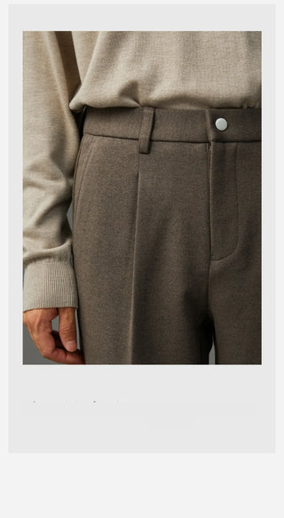 thick woolen pants