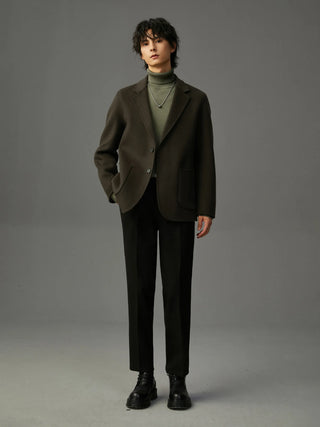thick woolen pants
