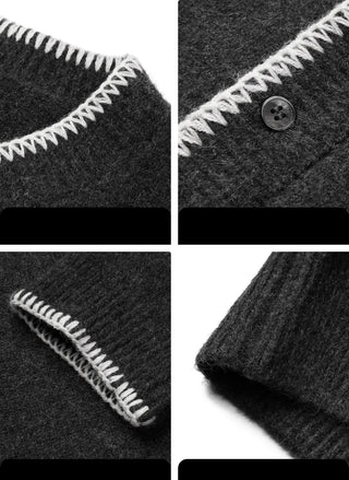 henry collar knitwear