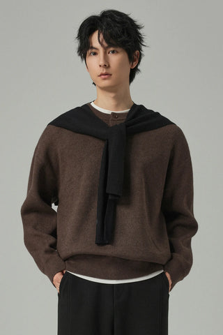 henry collar sweater