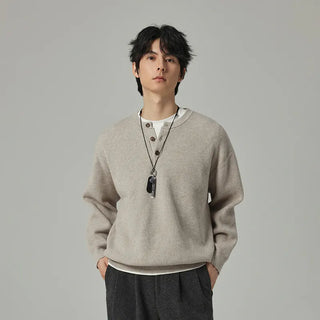 henry collar sweater