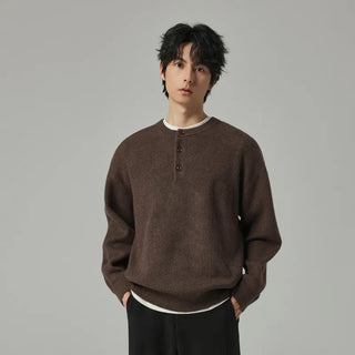 henry collar sweater