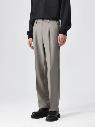 straight casual pants