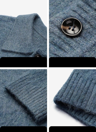 lapel knitwear