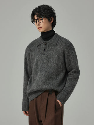 lapel knitwear