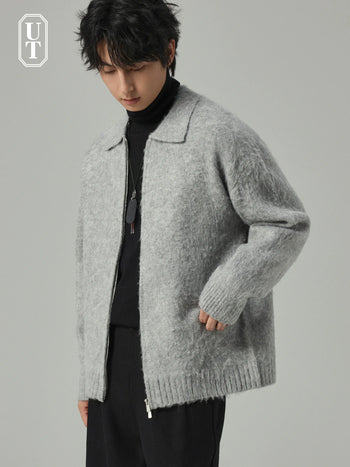 velvet cardigan