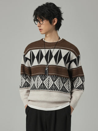 color spun sweater