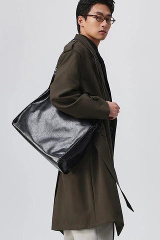 twill trench coat