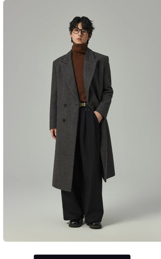 closure collar coat