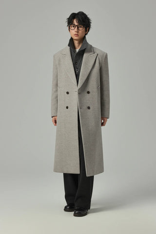 closure collar coat