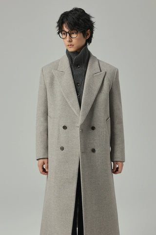 closure collar coat