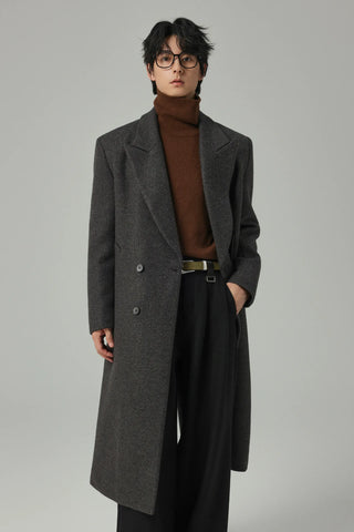 closure collar coat