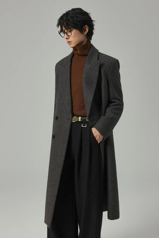 closure collar coat