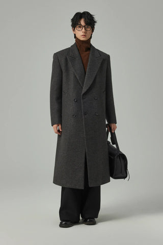 closure collar coat