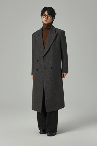 closure collar coat