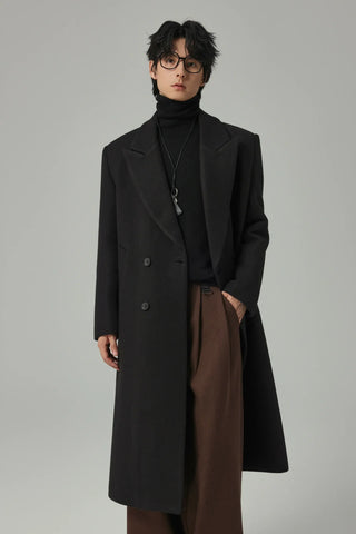 closure collar coat