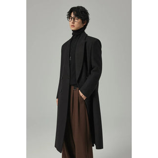 closure collar coat