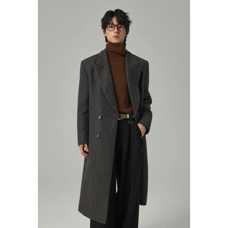closure collar coat