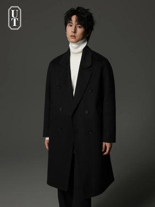 reversible wool coat