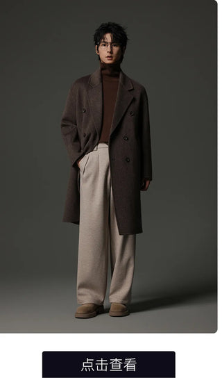 reversible wool coat